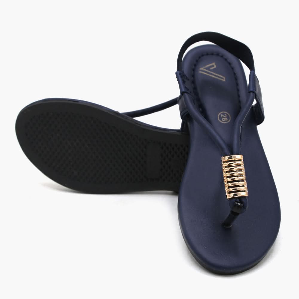 Girls Slipper - Navy Blue, Girls Slippers, Chase Value, Chase Value