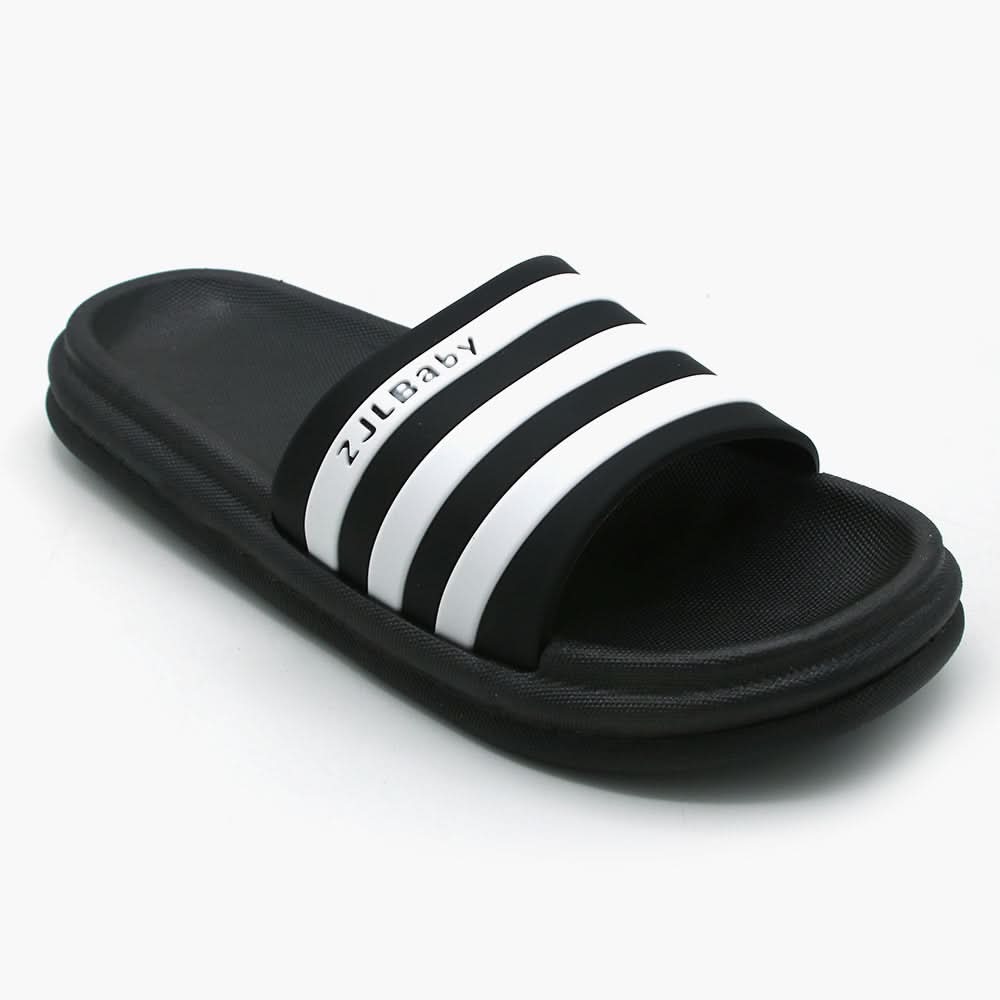 Men's Slider - Black, Men's Slippers, Chase Value, Chase Value