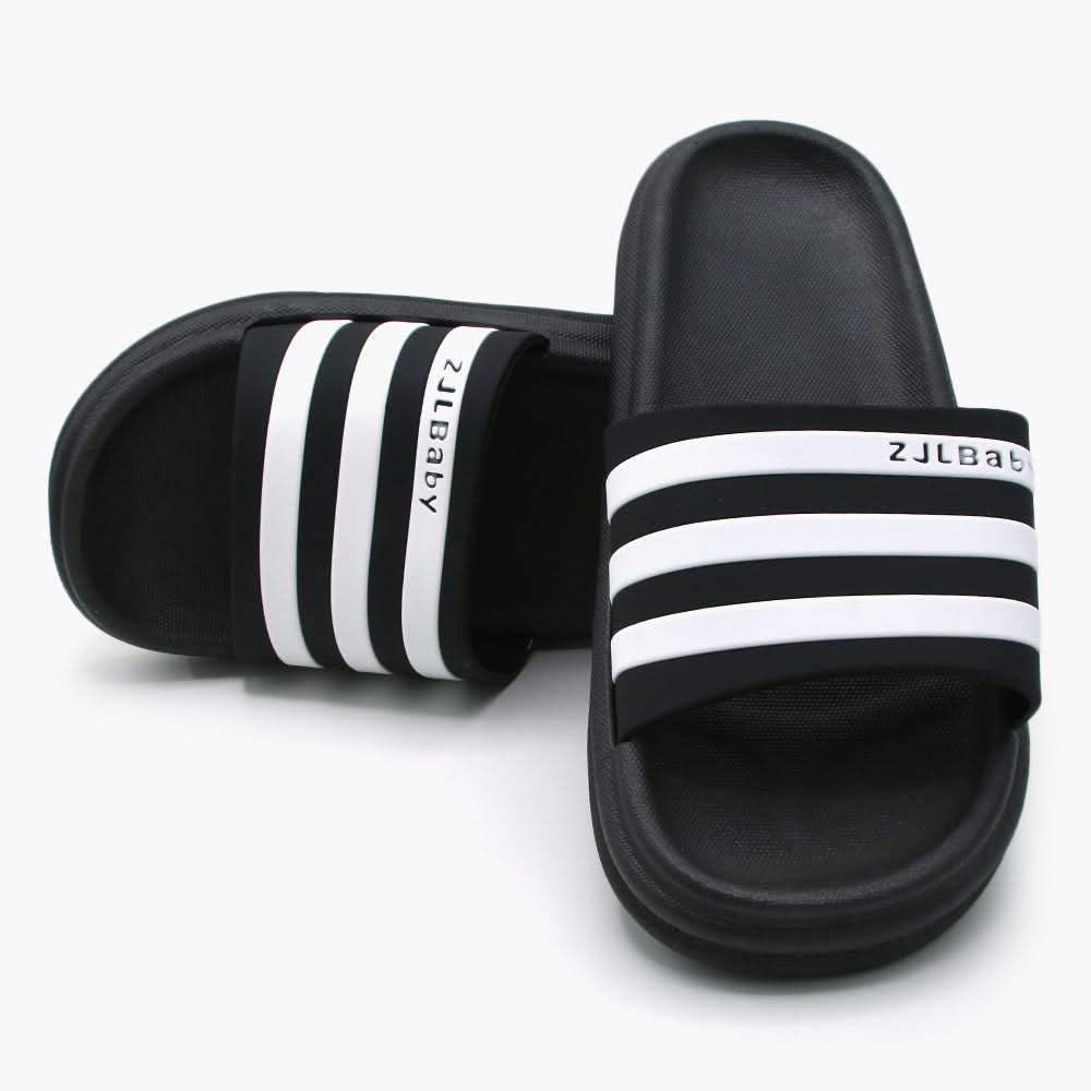 Men's Slider - Black, Men's Slippers, Chase Value, Chase Value