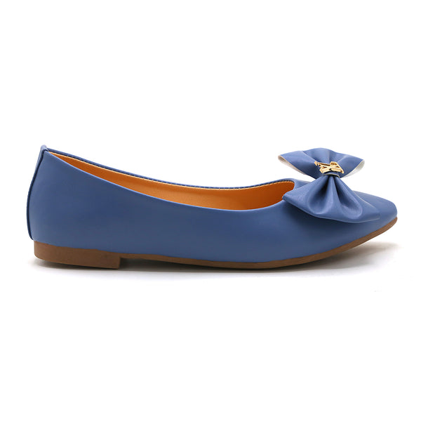 Women's Pumps - Cyan