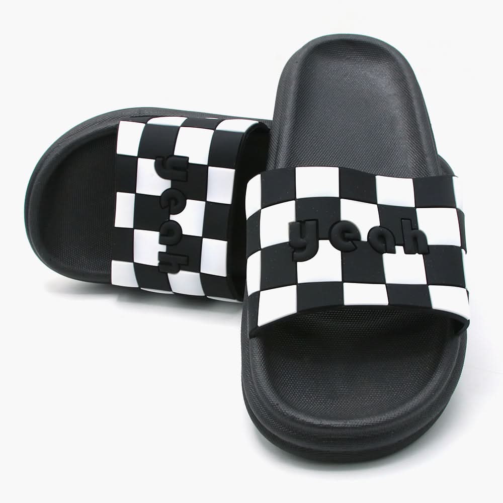 Men's Slider - Black, Men's Slippers, Chase Value, Chase Value