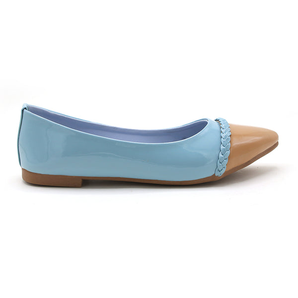 Women's Pumps - Cyan