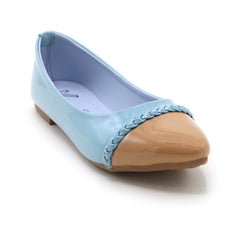 Women's Pumps - Cyan