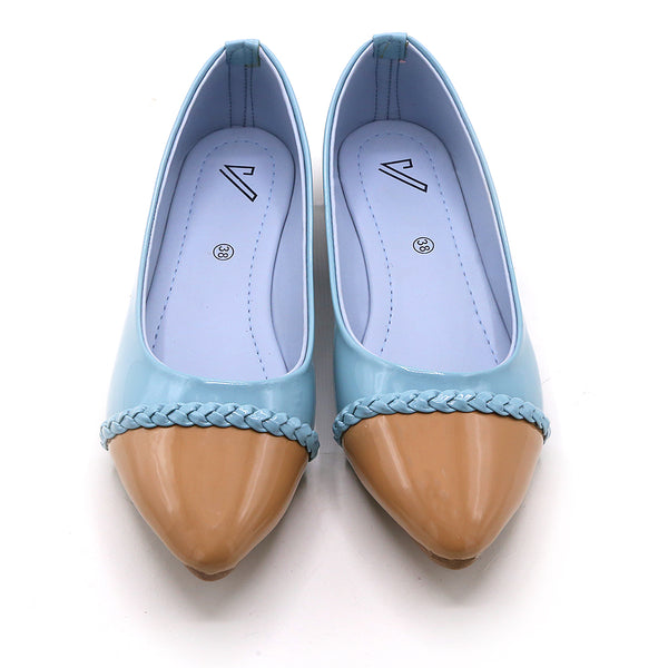 Women's Pumps - Cyan