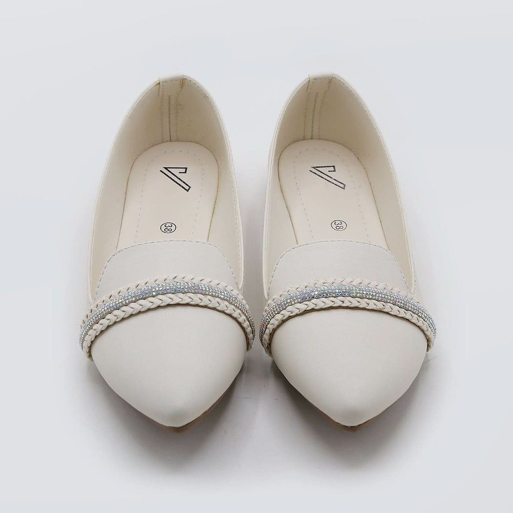 Women's Pumps - White, Women Pumps, Chase Value, Chase Value