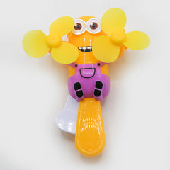 Minions Hand pressed Fan Toy - Purple, Newborn Rattles & Toys, Chase Value, Chase Value