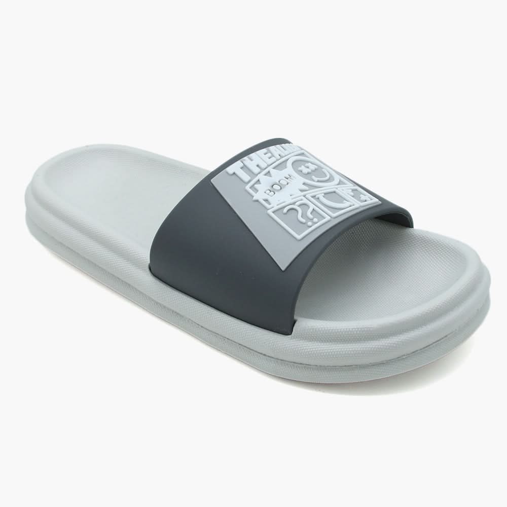Men's Slider - White, Men's Slippers, Chase Value, Chase Value