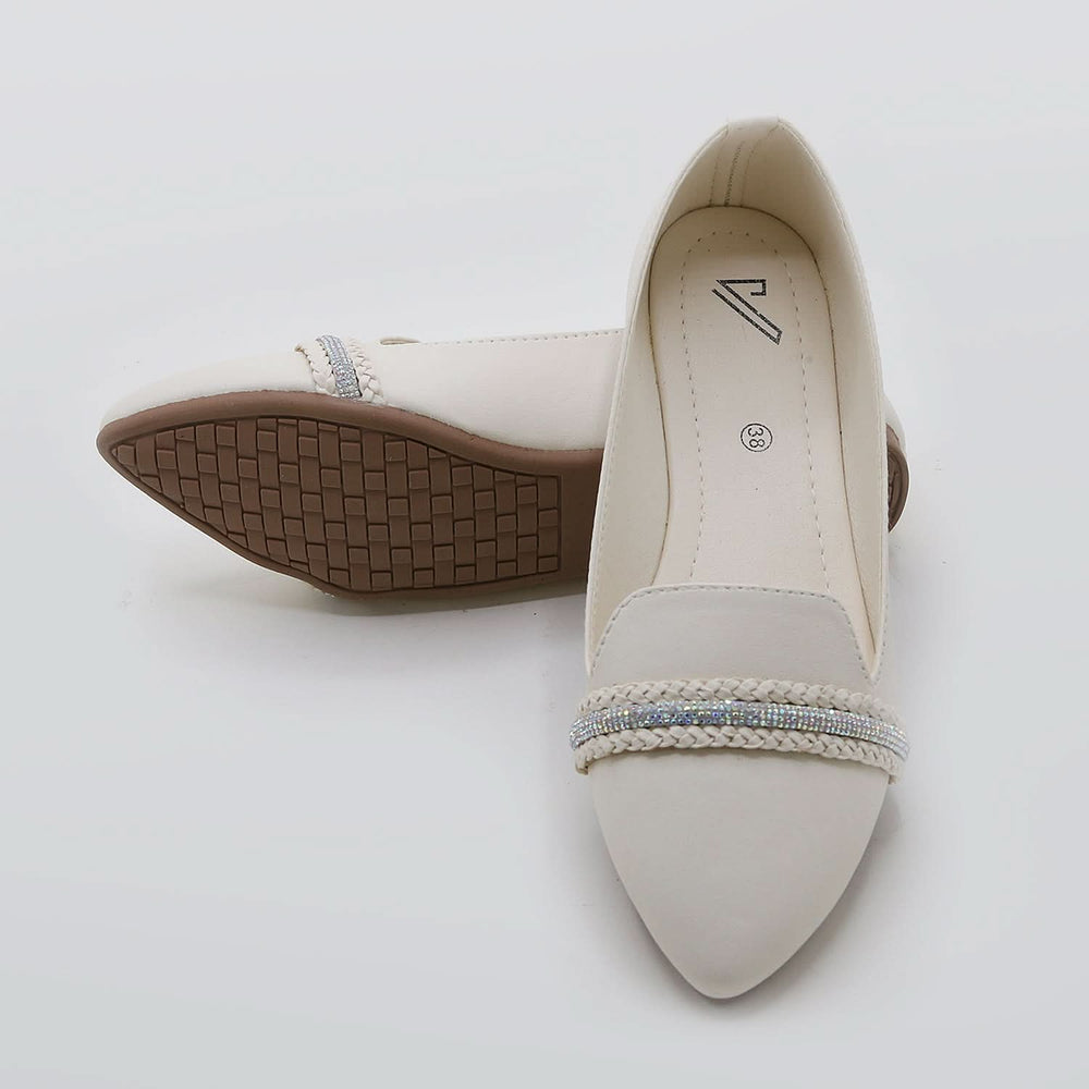 Women's Pumps - White, Women Pumps, Chase Value, Chase Value