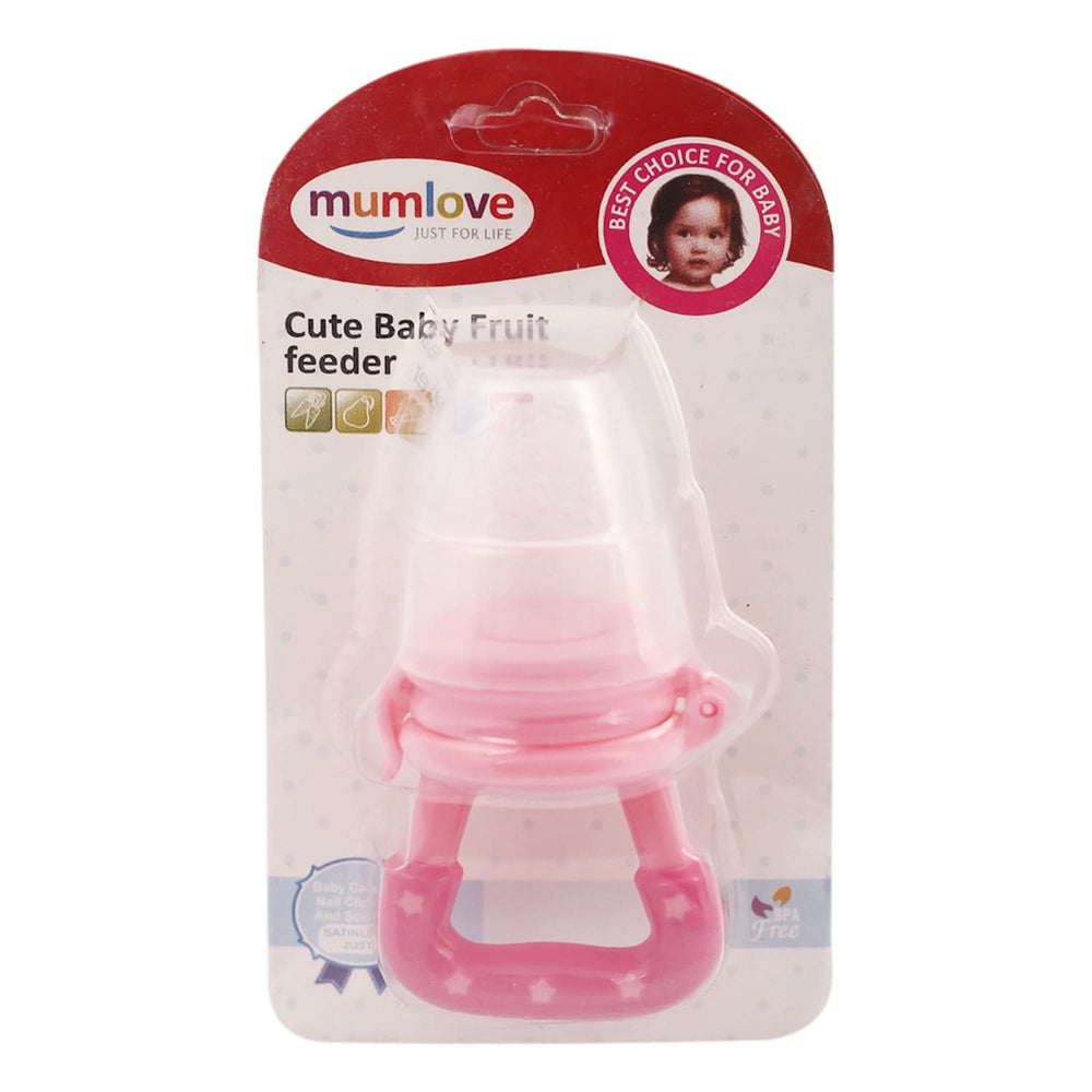 Mum Love Fruit Filter Soother Bristle Pack - Pink, Feeding Supplies, Mum Love, Chase Value