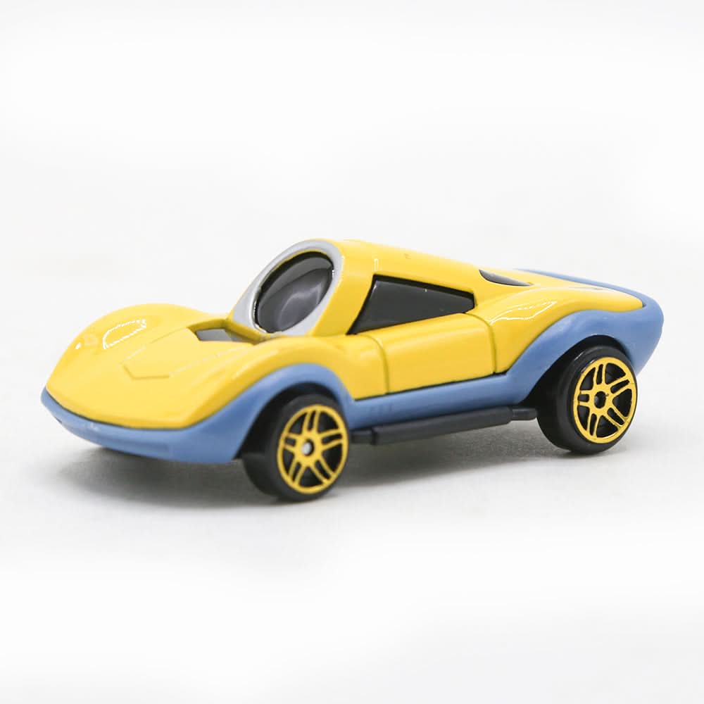 Minions Alloy Car Toy - Yellow, Non-Remote Control, Chase Value, Chase Value