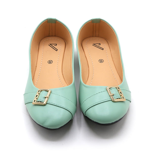 Women's Pumps - Green