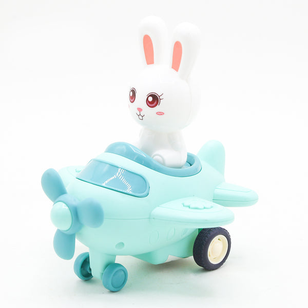 Press & Go Pet Pilot Toy - Cyan