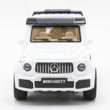 Friction Travel Jeep with Light & Sound Toy - White, Non-Remote Control, Chase Value, Chase Value