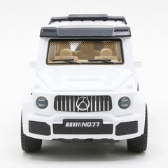 Friction Travel Jeep with Light & Sound Toy - White, Non-Remote Control, Chase Value, Chase Value