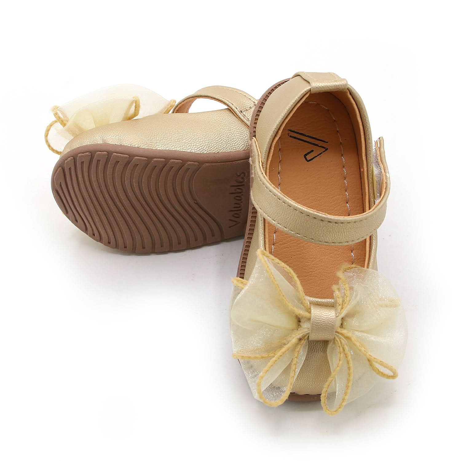 Girls Pumps - Golden, Girls Pump, Chase Value, Chase Value