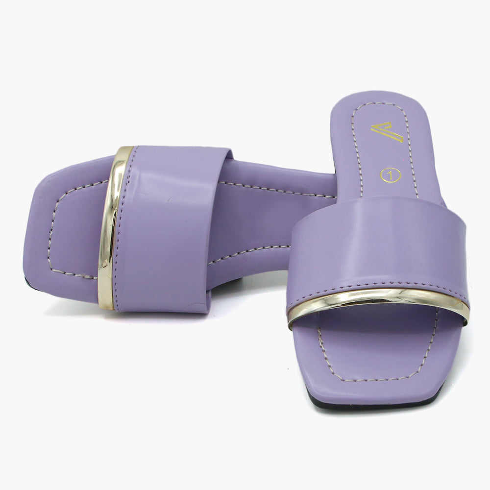 Girls Slipper - Purple, Girls Slippers, Chase Value, Chase Value