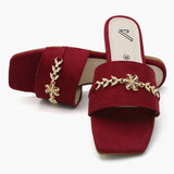 Women's Slipper - Maroon, Women Slippers, Chase Value, Chase Value