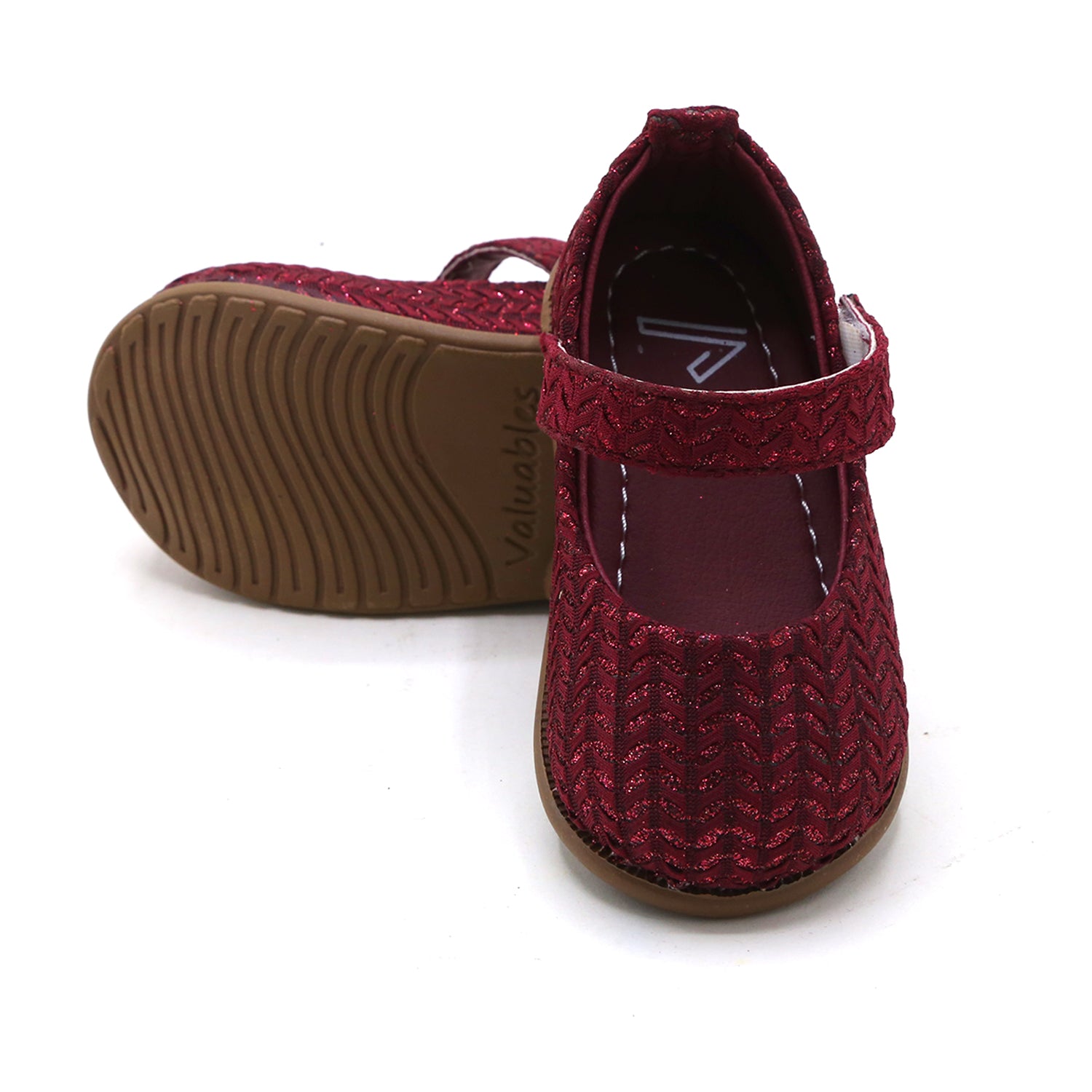 Girls Pumps - Maroon, Girls Pump, Chase Value, Chase Value