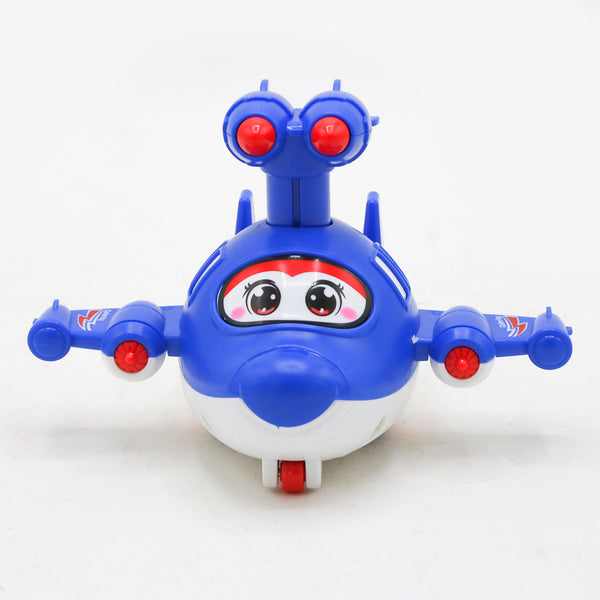 Cartoon Aircraft Toy - Blue, Non-Remote Control, Chase Value, Chase Value