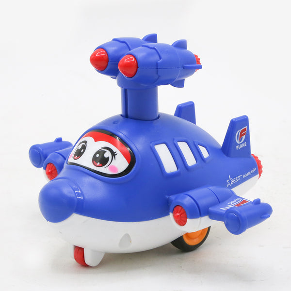 Cartoon Aircraft Toy - Blue, Non-Remote Control, Chase Value, Chase Value