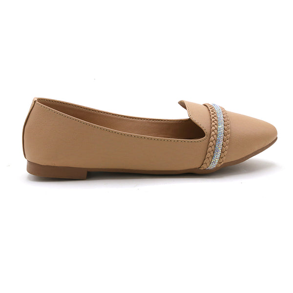 Women's Pumps - Beige