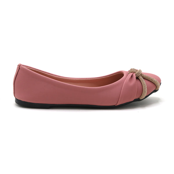 Women's Pumps - Peach