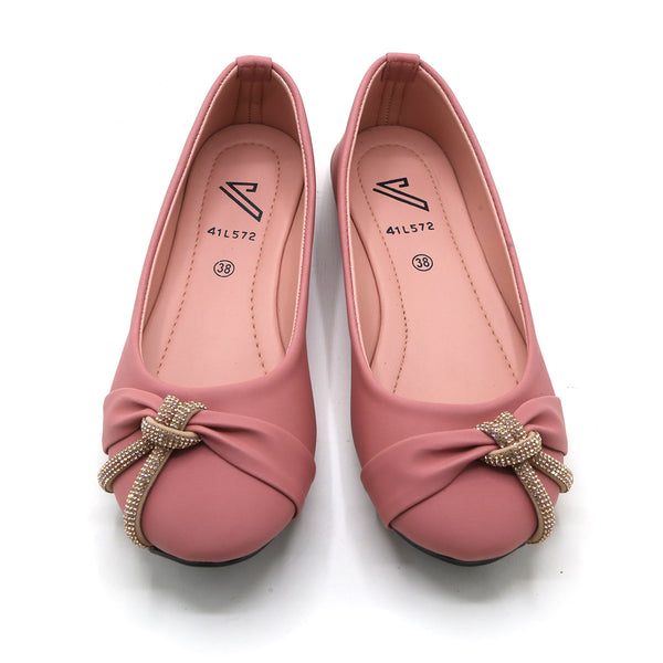 Women's Pumps - Peach