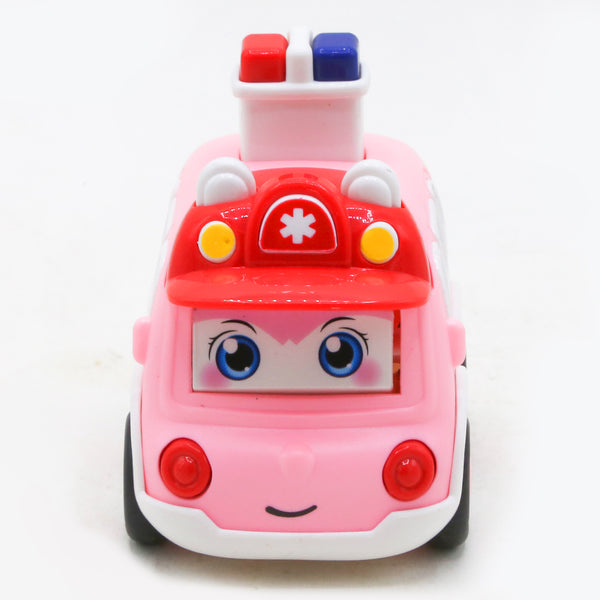 Ambulance Van Toy - Pink, Non-Remote Control, Chase Value, Chase Value