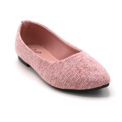 Women's Pumps - Peach