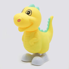 Jumping Dinosaur Toy - Yellow, Non-Remote Control, Chase Value, Chase Value