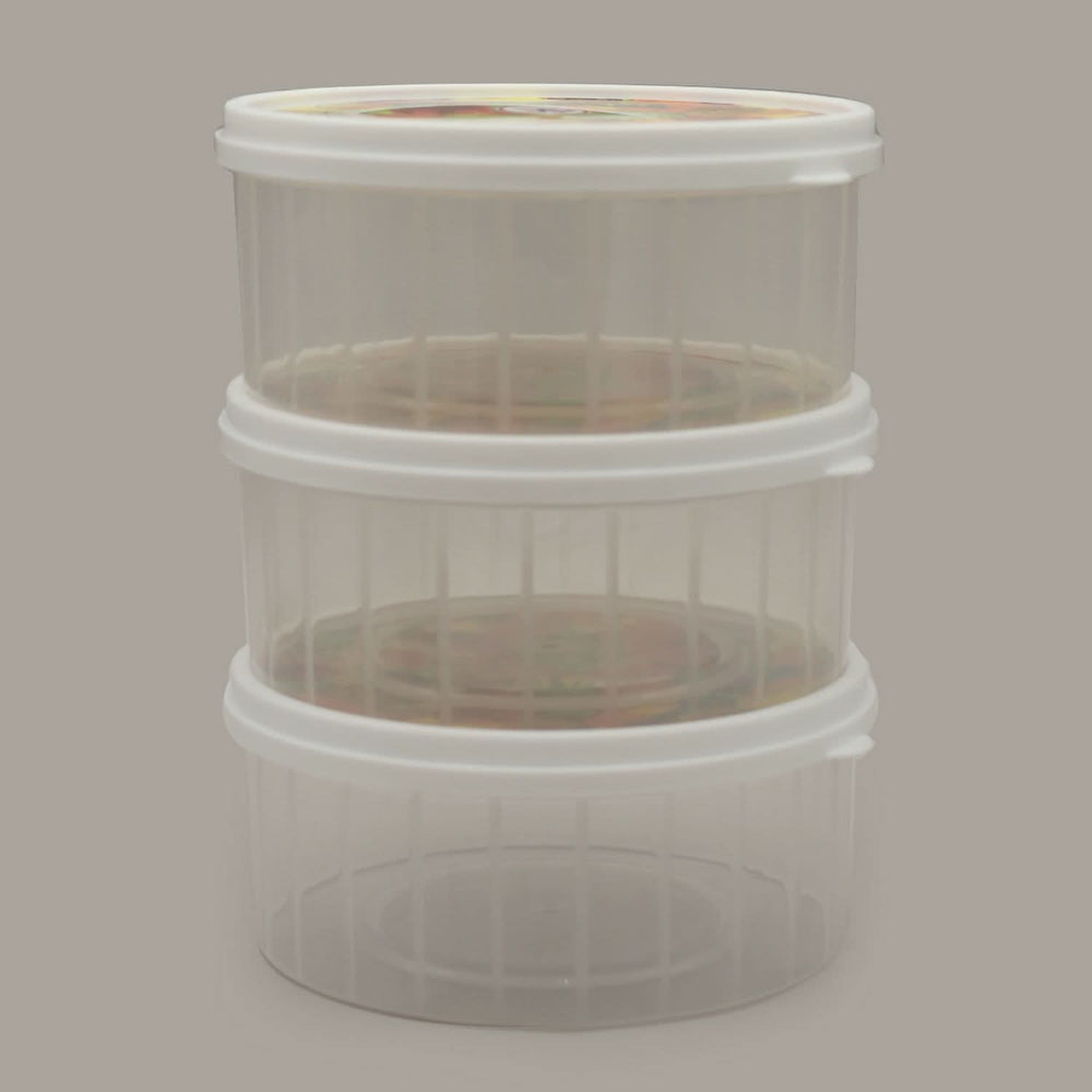 Sweety Box 3 Pcs - White, Storage Boxes, Chase Value, Chase Value