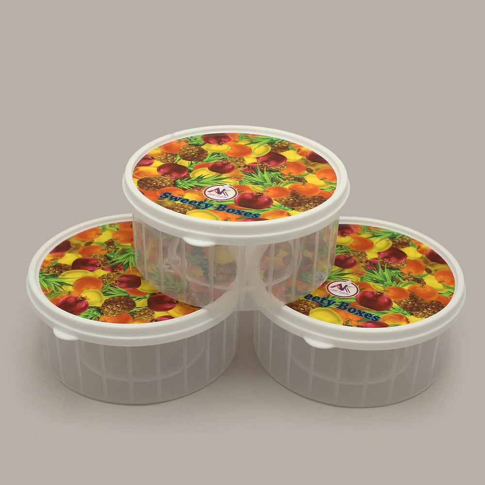 Sweety Box 3 Pcs - White, Storage Boxes, Chase Value, Chase Value
