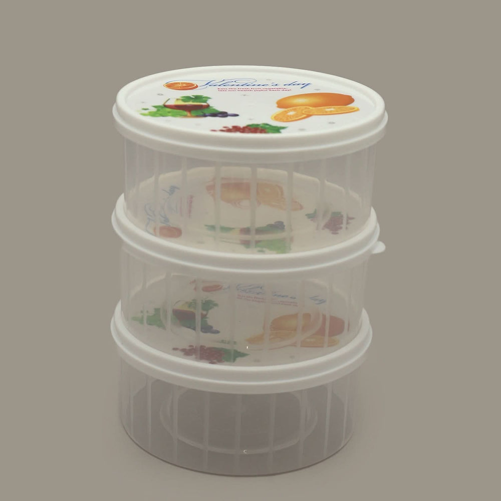 Sweety Box 3 Pcs - White, Storage Boxes, Chase Value, Chase Value