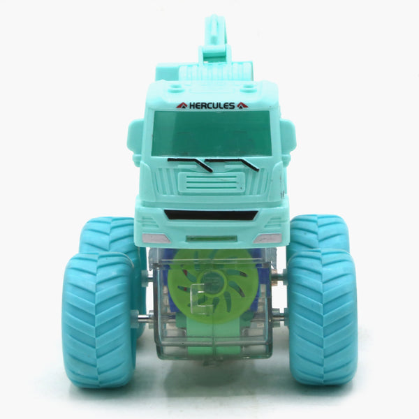 Colorful Gear Vehicle Toy - Cyan, Non-Remote Control, Chase Value, Chase Value