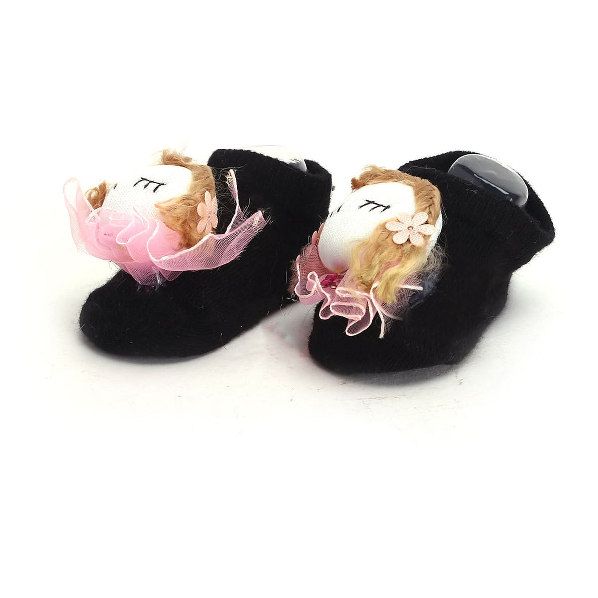 Cartier's Booties Cards - Black, Newborn Caps, Shoes & Socks, Chase Value, Chase Value