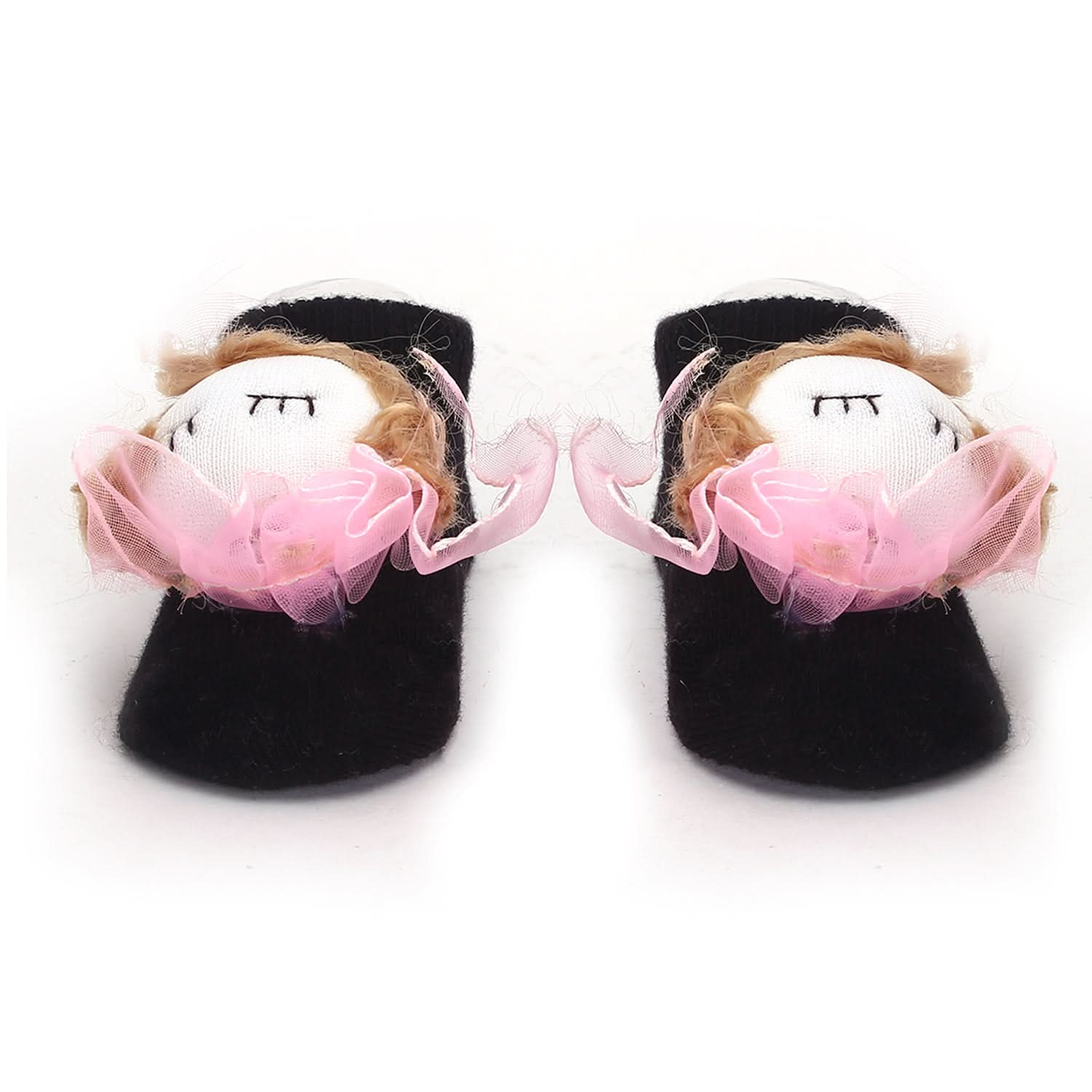 Cartier's Booties Cards - Black, Newborn Caps, Shoes & Socks, Chase Value, Chase Value