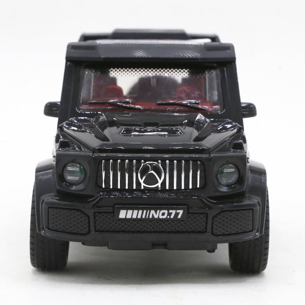 Friction Travel Jeep with Light & Sound Toy - Black