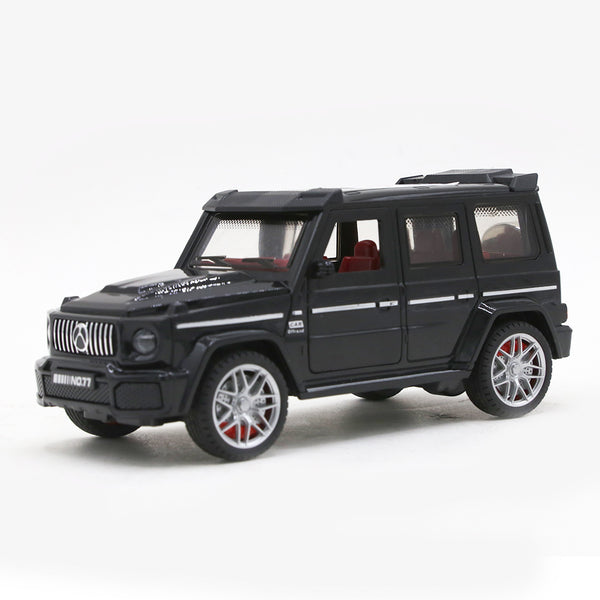 Friction Travel Jeep with Light & Sound Toy - Black, Non-Remote Control, Chase Value, Chase Value