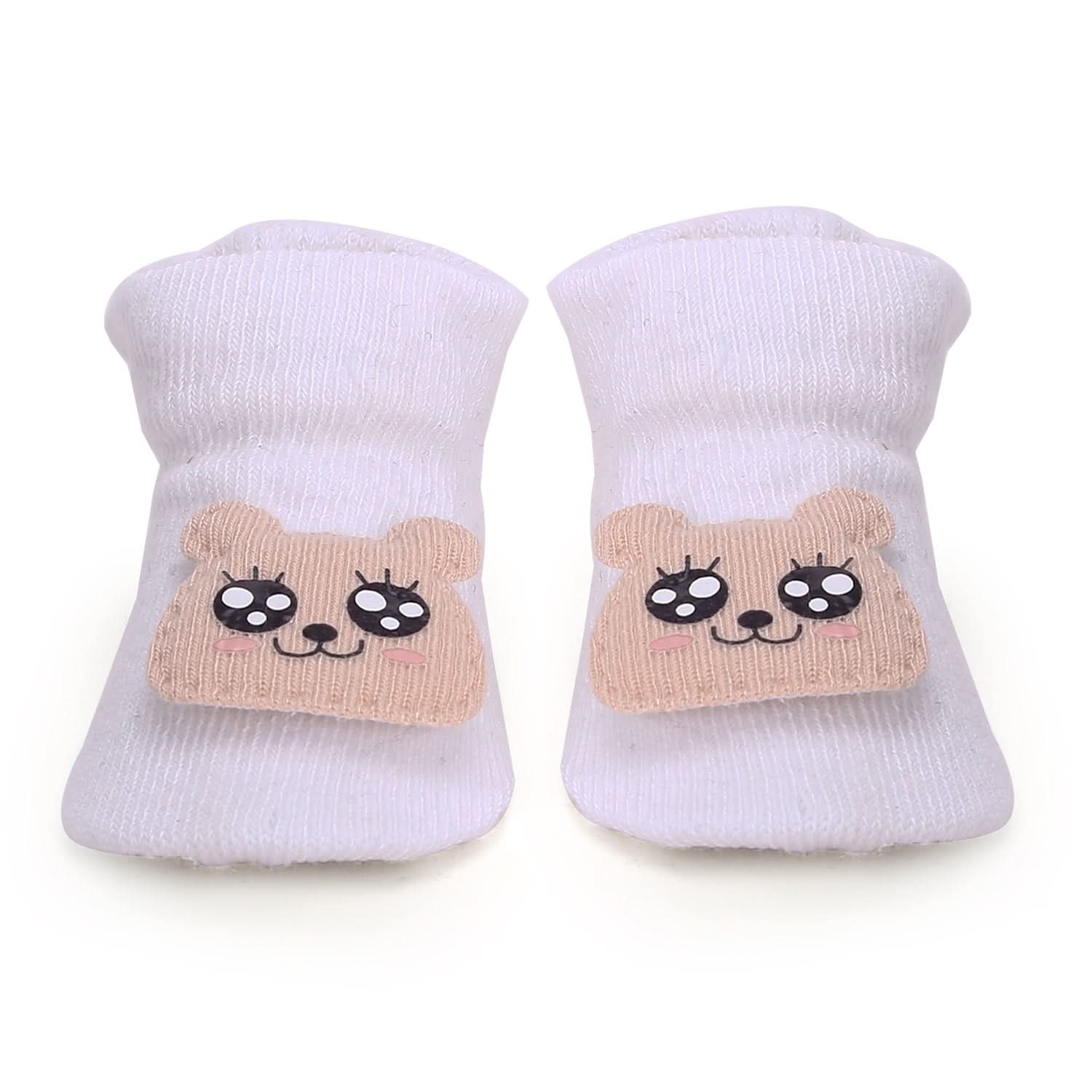 Cartier's Booties Nets - White, Newborn Caps, Shoes & Socks, Chase Value, Chase Value