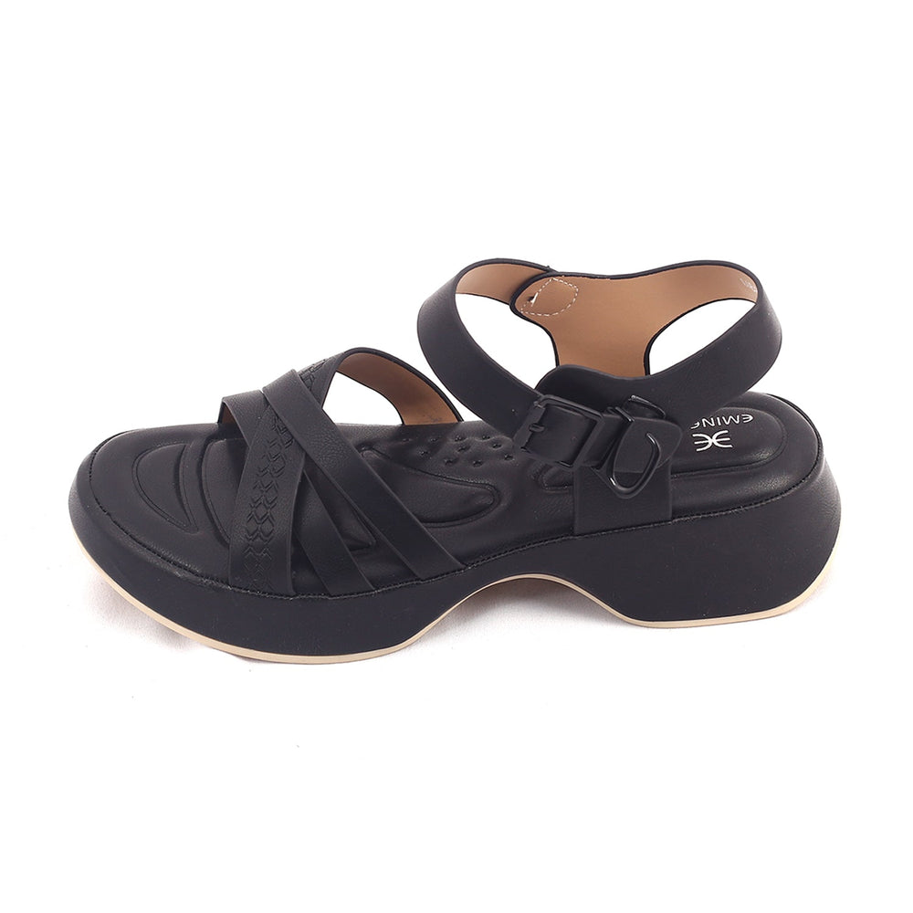 Eminent Women's Softy Sandal - Black, Women Sandals, Eminent, Chase Value