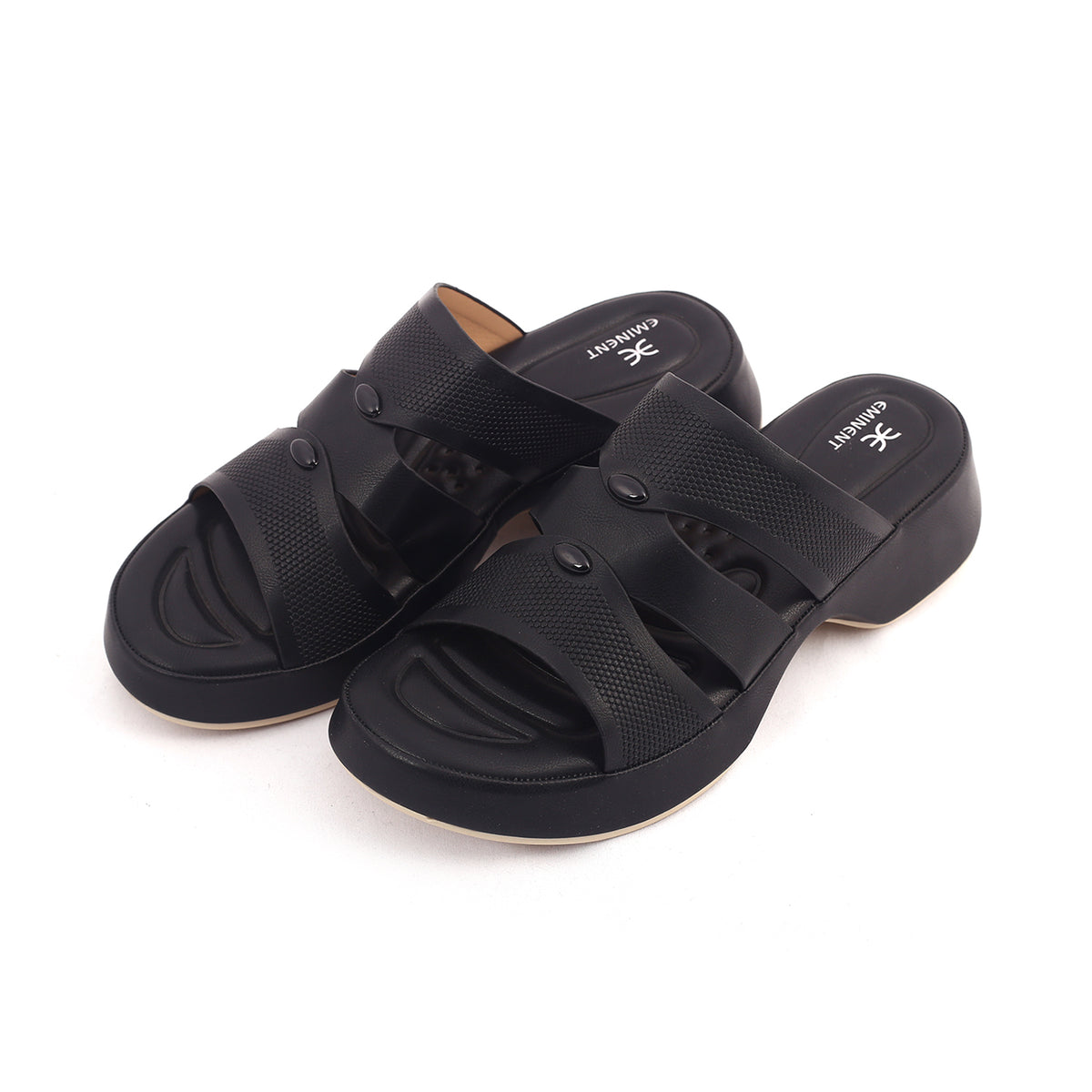 Eminent Women's Softy Slipper - Black, Women Slippers, Eminent, Chase Value