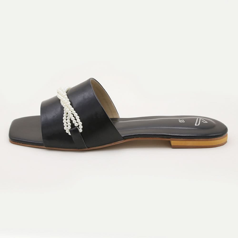 Women's Slipper - Black, Women Slipper, Chase Value, Chase Value