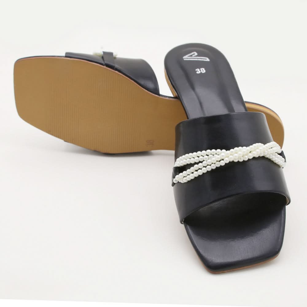 Women's Slipper - Black, Women Slipper, Chase Value, Chase Value