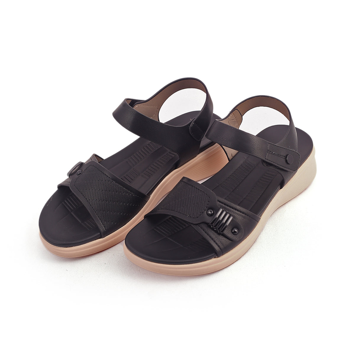 Eminent Women's Softy Sandal - Black, Women Sandals, Eminent, Chase Value