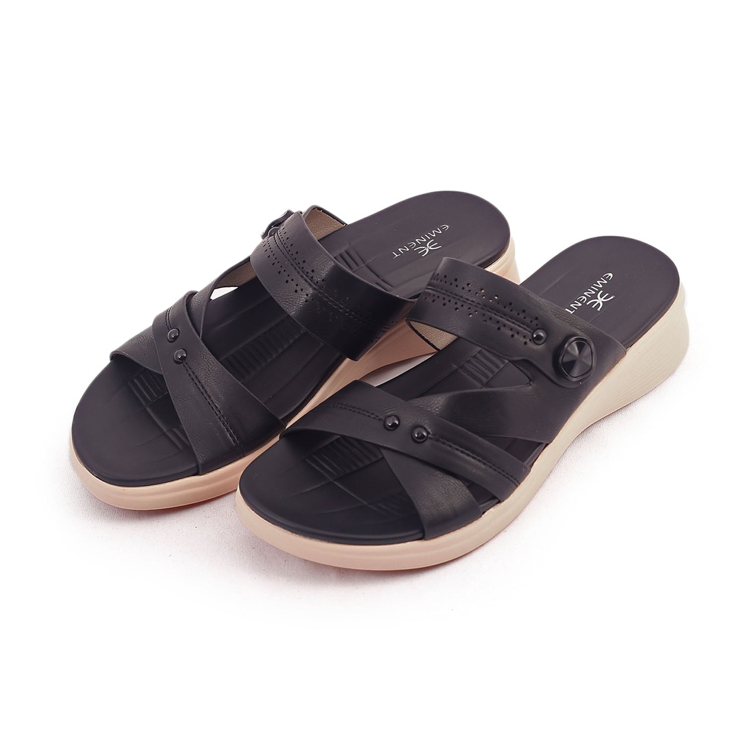 Eminent Women's Softy Slipper - Black, Women Slippers, Eminent, Chase Value