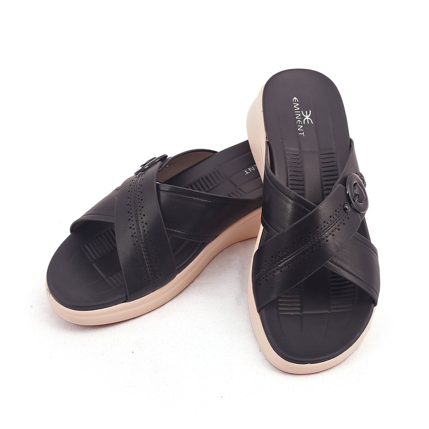 Eminent Women's Softy Slipper - Black, Women Slippers, Eminent, Chase Value