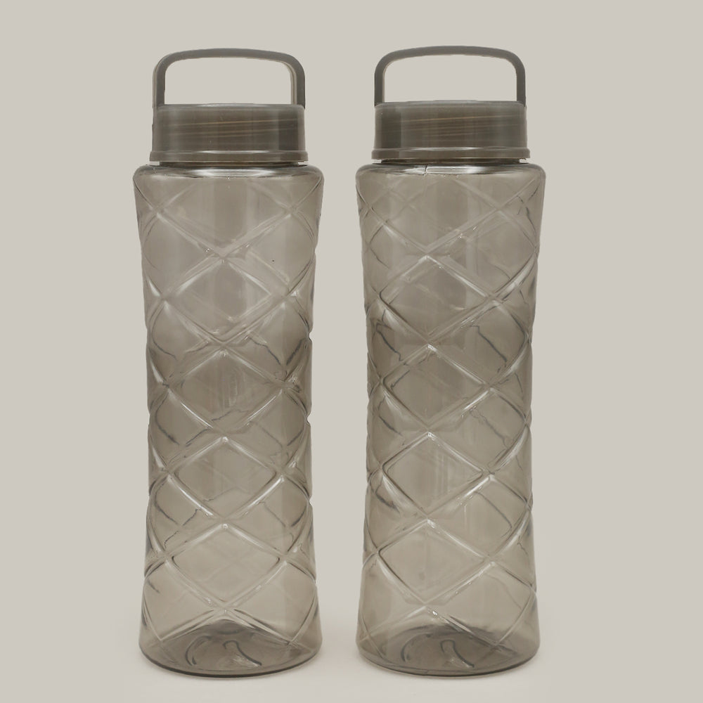 Diamond Bottle 2 Pcs Set - 1000ml, Water Bottle, Chase Value, Chase Value