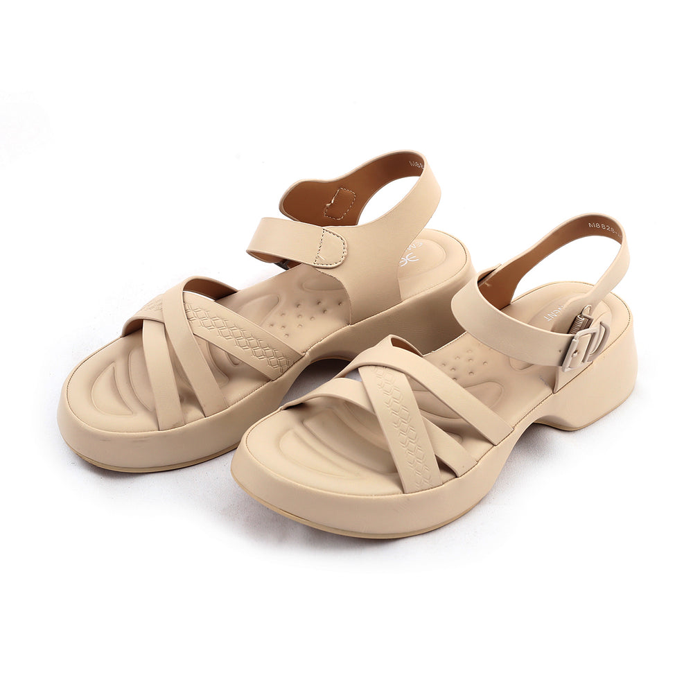 Eminent Women's Softy Sandal - Beige, Women Sandals, Eminent, Chase Value