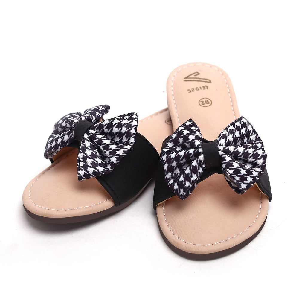 Girls Slipper - Black, Girls Slipper, Chase Value, Chase Value