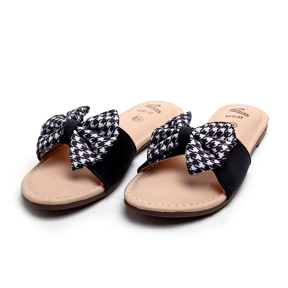 Girls Slipper - Black, Girls Slipper, Chase Value, Chase Value